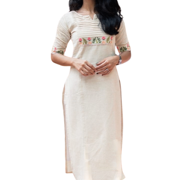 Women?s Cotton Kurta Suit Set with Palazzo Pants & Dupatta(XL)